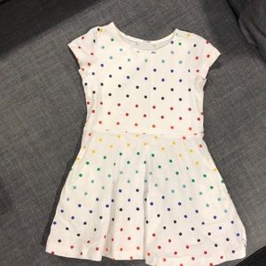 Primary 3T Rainbow Dot Dress